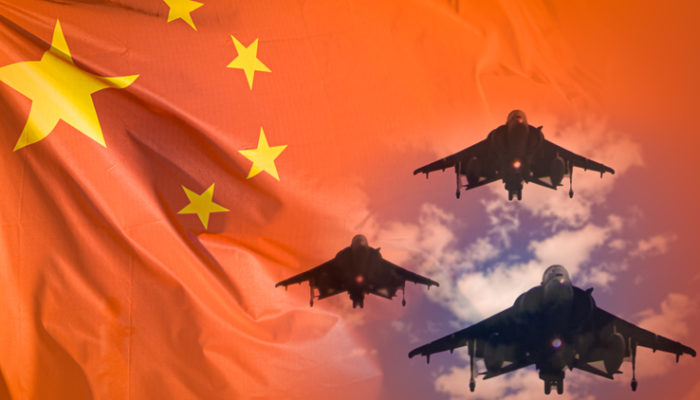 China Militär Flugzeuge