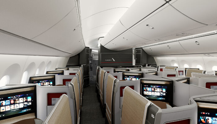 Die Boeing B787-9 wird 51 Flagship Suite®-Sitze haben, 21 mehr als bisher. Foto: American Airlines