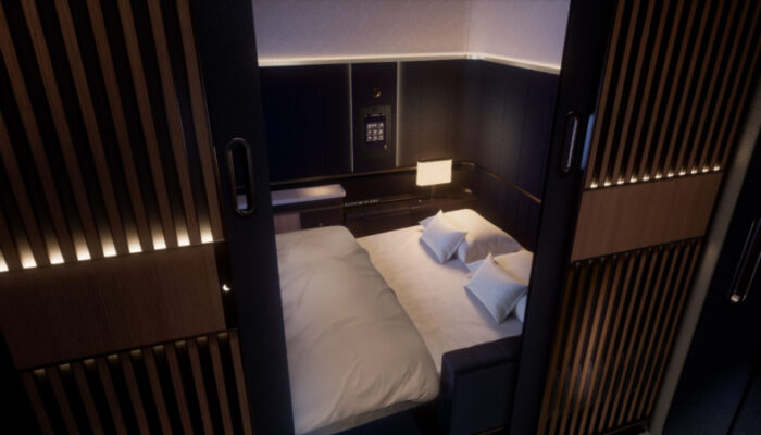 Die neue "Allegris"-First Class Suite von Lufthansa. Foto: LH