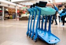 Hamburg Airport Smart Trolleys