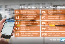 SAP-Concur hat 10 Tipps für mehr Geschäftsreise-Qualität zusammengestellt. Grafik: SAP-Concur
