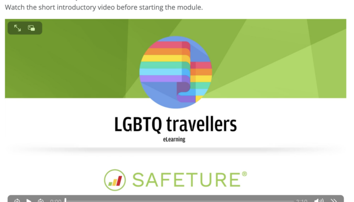 Safeture startet ein E-Learning zu den Gefahren von queeren Personen in anderen Ländern. Foto: Safeture
