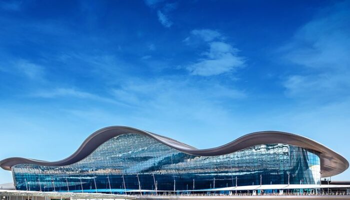 Das neue Terminal am Abu Dhabi International Airport. Foto: Abu Dhabi International Airport