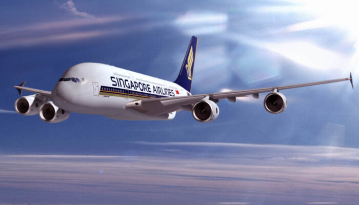 Die A380 von Singapore Airlines. Foto: SIA